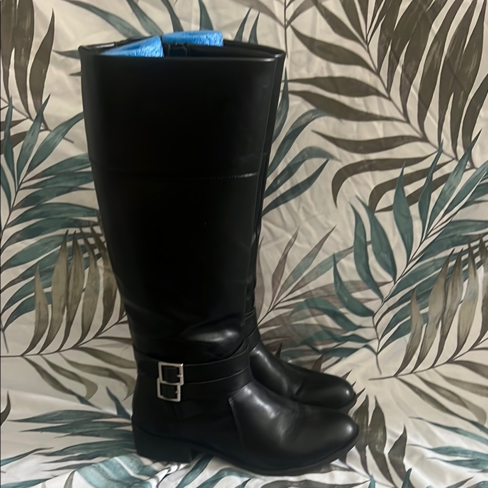 Arizona Jean Company Black Over the Knee Boots